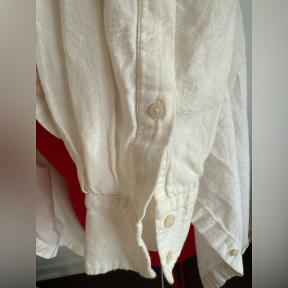 H&M Oversized Fringe Detail Shirt - size S - Picture 7 of 9